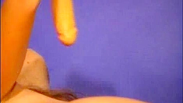 Tall Tight Brunette Solo Masturbation with Dildo and Heels