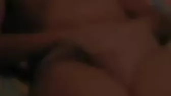 Private Couple Masturbation Session Caught on Tape - Hairy Brunette Girlfriends in Doggy Style Orgasm