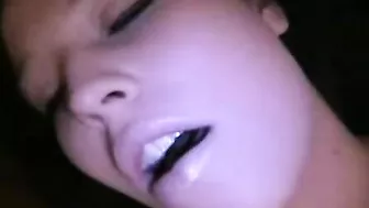 Masturbating Babe Gives Him Mind-blowing BJ with Cumshot!