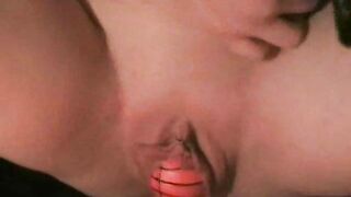 Masturbating with Fun Balls - A German Whore Secret