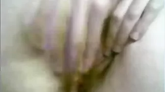 Busty Masturbation Webcam Show with Big Natural Tits and Finger Play