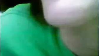 Busty Masturbation Webcam Show with Big Natural Tits and Finger Play