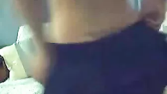 Petite Blonde Teen Rubs Pussy on Webcam in Lingerie