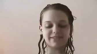 Brunette Teen Solo Masturbation with Big Tits and Shaved Pussy Brunette Teen Solo Masturbation with Big Tits and Shaved Pussy