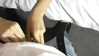 Blonde Fingers Rubbing Pussy to Climactic Cumshot!