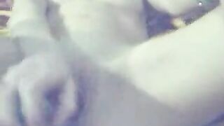 Blonde Legs Masturbate with Toys and Finger Both Holes for Orgasmic Pleasure
