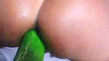 Brazilian Masturbation Frenzy with Tall Latina and Anal Dildo