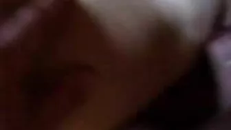 Shaved Brunette Fingers Pussy Wet for Cumshot Masturbation