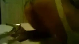 MILF Mom Secret Masturbation with Dildo & Pantyhose