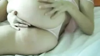 Masturbating Pussy Gets Blown by Hard Cock in Homemade Video!