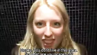 Busty Blonde Amateur Solo Masturbation with Dildo