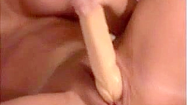 Masturbating with Dildos - A Busty Brunette Solo Fetish