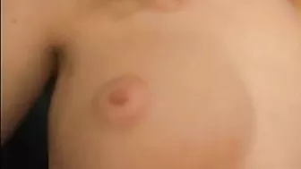 Amateur Blonde Teen Fingerings - Homemade Masturbation Striptease with Shaved Pussy