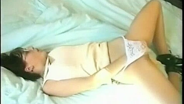 Masturbation Fetish with Lace & Glasses - Orgasmic Amateur Solo!