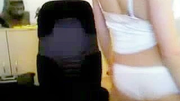 Busty Blonde Teen Solo Masturbation Webcam Striptease