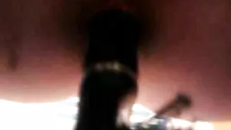 Anal Masturbation with Hairbrush and Dildo - Young Teen Solo