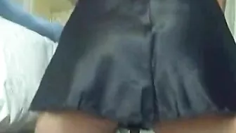 Natural Babe Solo Masturbation in Lingerie - Ass, Big Tits, and Pussy Rubdown!