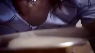 Solo Squirt Session with Shaved Pussy and Small Tits