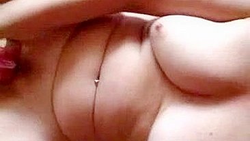 Mature Wife Busty Masturbation with Dildos and Cumshot!