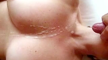 Mature Wife Busty Masturbation with Dildos and Cumshot!