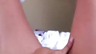 Masturbating with Ex-GF Homemade Porn - Amateur College Girl Solo Rub