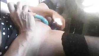 Public Masturbation Fever with Amateur Milf and Dildo