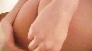 Blonde Amateur Solo Masturbation with Finger Rubbing and Orgasm