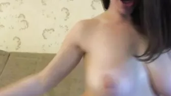 Massive Orgasm with Busty Amateur on Webcam!