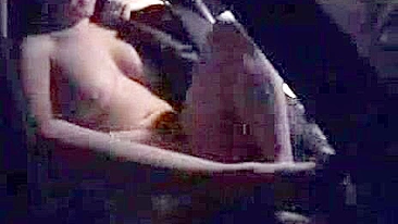 Masturbating Wife Public Orgasm in Car with Big Tits & Busty Fingers!