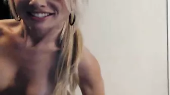 Anal Masturbation with Big Boobs and Squirting Orgasms