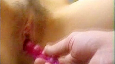 Petite Brunette Teen Masturbates with Vibrators and Dildos for Porn