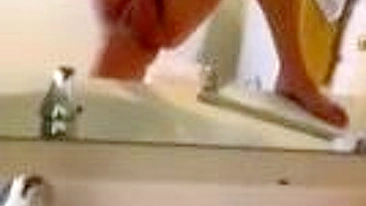 Amateur Brunette College Girl Homemade Masturbation Selfie with Finger Play and Orgasm