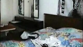 Brunette Babe Solo Masturbation with Big Tits and Shaved Pussy