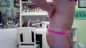 Amateur Blonde College Petite Skinny Teen Finger Masturbates for Boyfriend!
