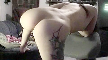 Goth Goddess Solo Masturbation Fetish with Tattoos and Webcam