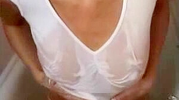 Masturbating with Toys - A Wet and Tight Solo Striptease!