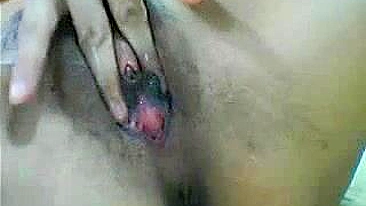 Massive Ebony Pussy Masturbates with Fingers, Clitoris & Spread Lips!