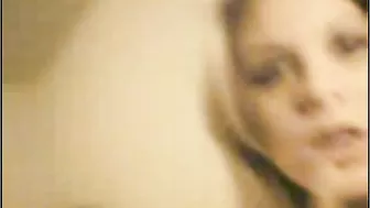 Blonde College Girl Masturbation Webcam Striptease for Tuition Cash!