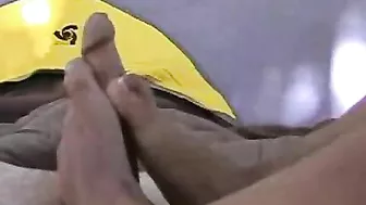Outdoor Foot Fetish Fun with Girlfriends on Vacation