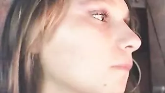 Tight Russian Teen Solo Pussy Masturbation with Dildo and Banana!