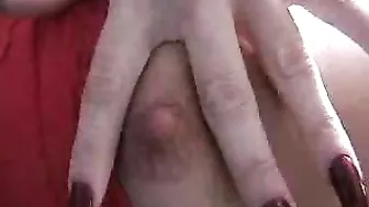 Mind-Blowing Solo Orgasm with Shaved Pussy and Dildo!