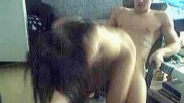 Masturbation Frenzy on Webcam with Brunette Couple!