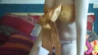 Masturbation Madness with Pretty Blonde and her Big Tits!