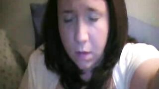 Massive Masturbation Session with Busty Teen on Webcam!
