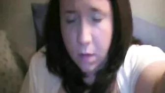 Massive Masturbation Session with Busty Teen on Webcam!