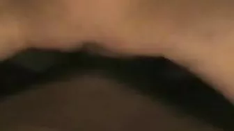 Homemade Porn Video with Skinny Brunette GF Moaning while Creamping and Peeing