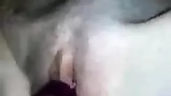 MILF Wife Takes Double Vaginal with Dildo & Cock for Homemade Sex