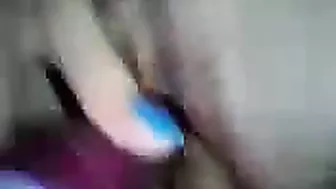 MILF Wife Takes Double Vaginal with Dildo & Cock for Homemade Sex