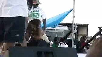 Homemade Black Blowjobs in Public with Ebony Hoes