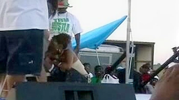 Homemade Black Blowjobs in Public with Ebony Hoes